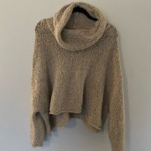 FreePeople BFF cowl neck sweater size M
